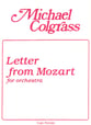Letter from Mozart-Study Score Study Scores sheet music cover